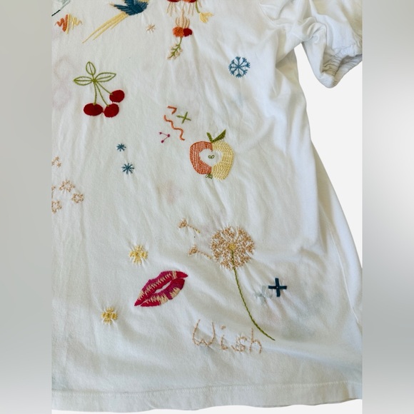 Johnny Was Cleo Short Puff Sleeve Tee - Picture 7 of 12